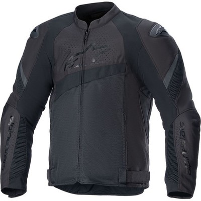 Alpinestars 3300624-1100-L T-GP Plus R V4 Airflow Jacke Lg Schwarz/Schwarz