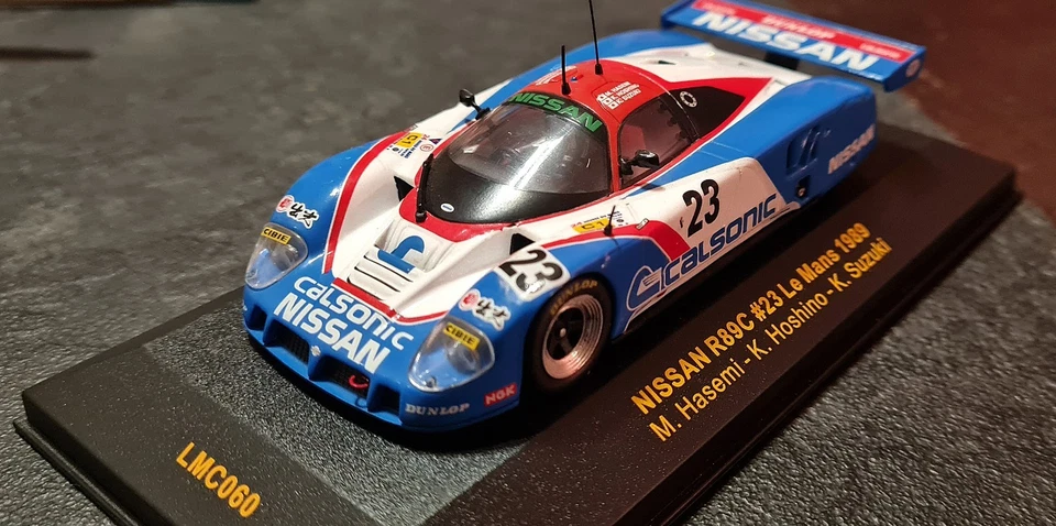 Modellino Le Mans 1:43 Nissan R89C 1989 Hasemi, Hoshino, Suzuki IXO - Immagine 3 di 4