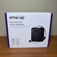 HamiltonBuhl Amp-Up Sealed Personal UHF Voice Amplifier w Wired Microphone PA-25