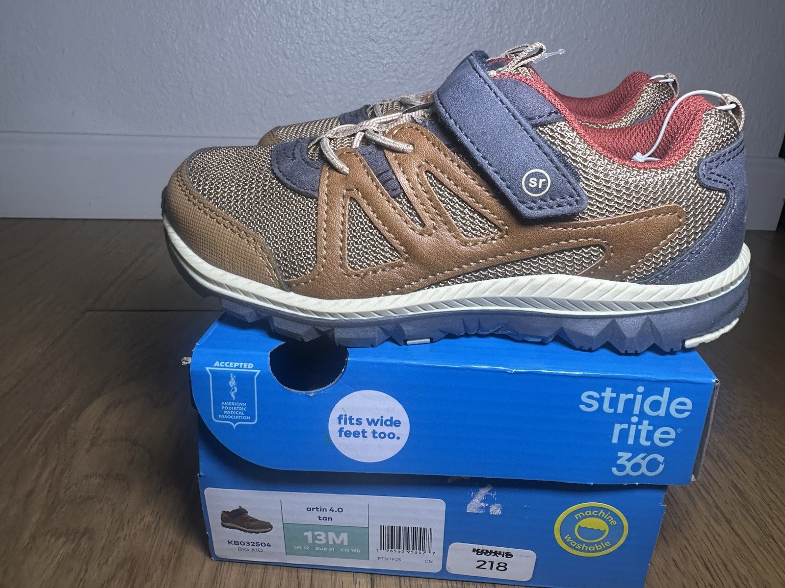 Boys Size 13m Little Kids Washable Brown