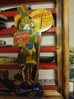 RARE VINTAGE MODEL SMOKING TOBACCO DEALER PORCELAIN METAL SIGN CIGAR PIPE 10¢