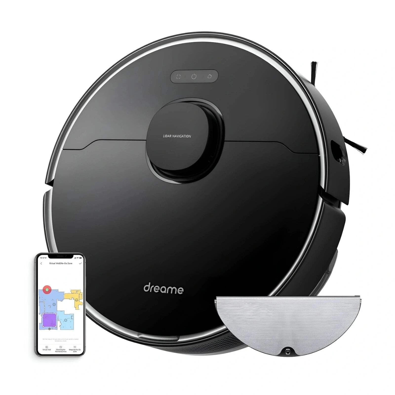 Dreame L10 Pro Robot Vacuum and Mop - Black - Refurbished
Opens in a new window or tab