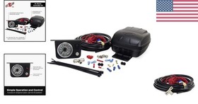 Universal Air Shock Controller - 160 PSI Compressor & Pressure Gauge Included