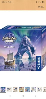 KOSMOS Cartaventura Vinland Adventure Game Card Game Family Game Travel Game