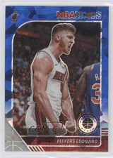 2019 Panini NBA Hoops Premium Stock Blue Cracked Ice Prizm Meyers Leonard 0d9o