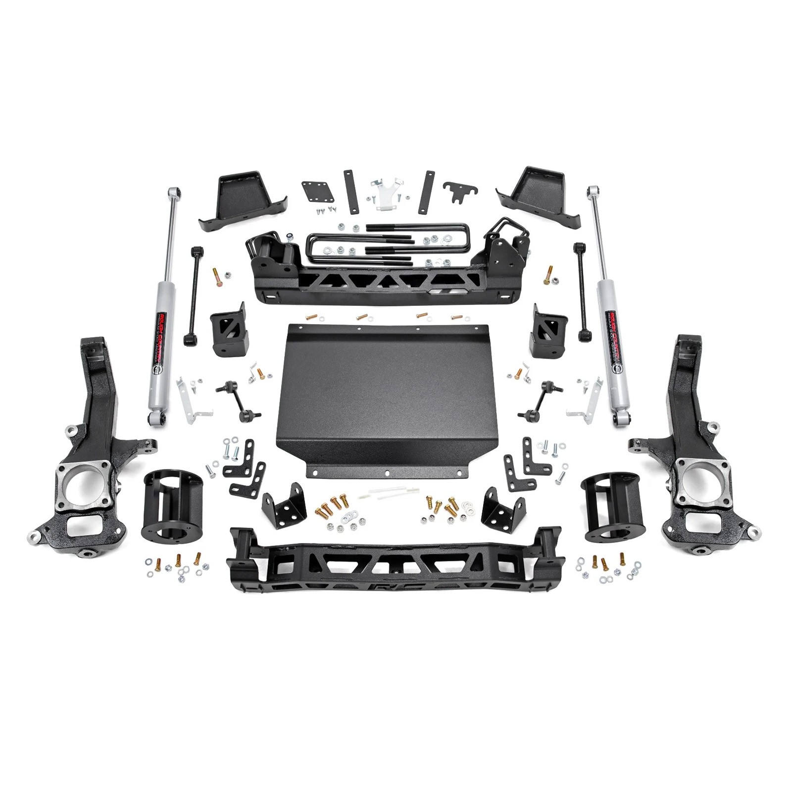 Nissan Titan XD 4WD 6-Inch Lift Kit with N3 Shocks Front & Rear by Rough Country