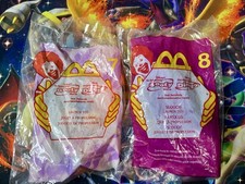Giocattoli Happy Meal McDonald's 2000 nuovi - film Disney Pippo - #7 e #8 - SIGILLATI