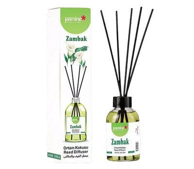 Aromatic Reed Diffuser Zambak Lily Scent JASMINE BRAND 3.72 oz. / 110 ml