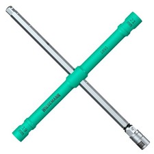 Radkreuzschlüssel 4-in-1 Q-30 Stahl klappbar | WIESEMANN 1893