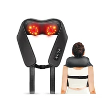 TISSCARE Shiatsu Neck Massager for Pain Relief Deep Tissue, Back Ma... Fast Ship