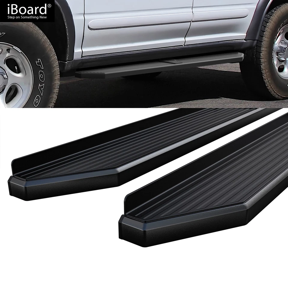 APS Running Board Black 6" Fit Ford Explorer 4-Door 95-01 Foto 2 de 4