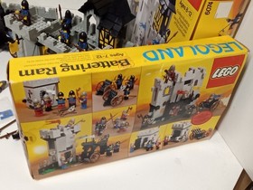 LEGO Castle Black Falcon's Fortress 6074 & 6062 Battering Ram Sets With Boxes