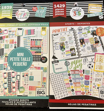 Happy planner sticker books Fitness and sport set of 2 mambi