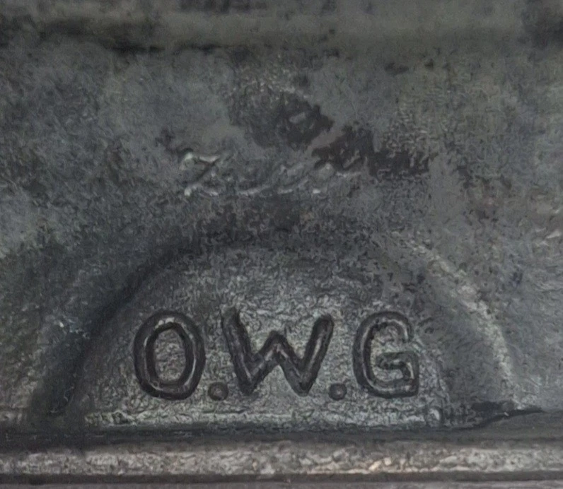 Винтажная металлическая ветряная мельница Zero O.W.G подвесная настенная табличка «Голландия» редкая - Изображение 3 из 4