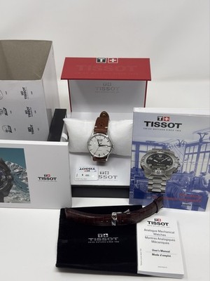 TISSOT VISODATE AUTOMATIC 40mm WATCH WHITE/SILVER DIAL Complete