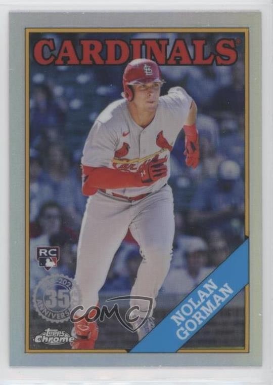 2023 Topps Chrome 1988 Topps Baseball Nolan Gorman #88BC-18 1u6