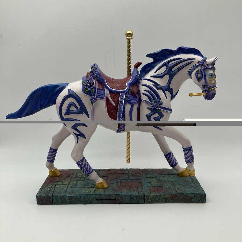 Trail of Painted Ponies “Vi’s Violet Vision” Carousel Horse Figurine 1476