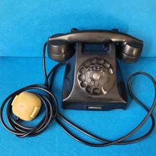 Telefono Fatme Roma bachelite nero proprietà SIP anni '50