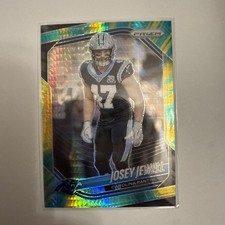Josey Jewell 2025 Panini Prizm NFL Hyper Prizm 080/200 #135 Panthers