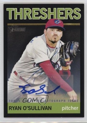 2013 Heritage Minor League Edition Real One Black /50 Ryan O'Sullivan Auto tj1