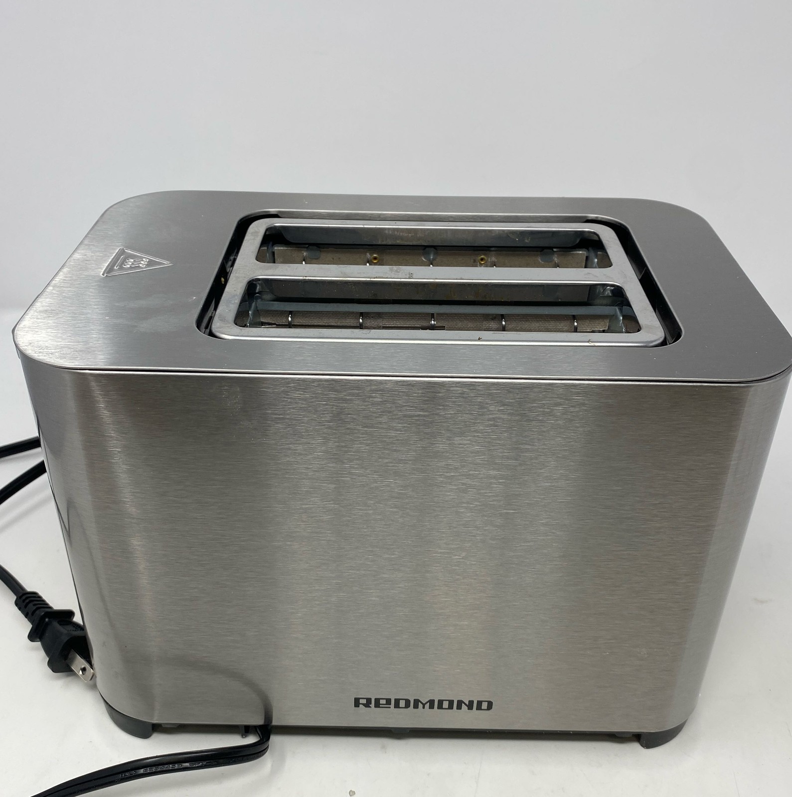 2-Slice Stainless Steel Touchscreen Toaster with 6 Heat Settings