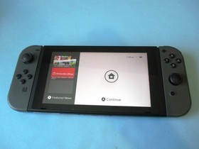 Nintendo Switch System 32GB Console w/Gray Joy-Cons in Box +Charger + Dock