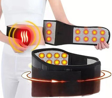 Adjustable Lumbar Support Lower Waist Back Belt Brace Pain Relief For Men Women