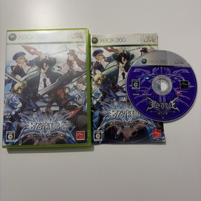 BlazBlue Continuum Shift Xbox 360 Japan Japan Import NTSC-J Spiel Komplett