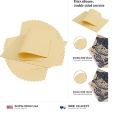 Fake Tattoo Skin - 10Pcs Blank Practice Skin 6X8X0.4Inches , Double-sided Us...
