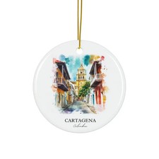 Cartagena Ornament: Unique Cartagena Souvenir, Cartagena Xmas Decor, and Authent