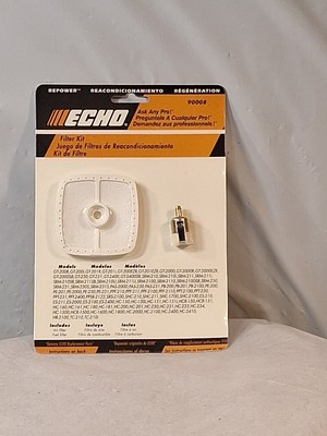 Echo Filter Kit Trimmer Blower GT 200R SRM 2100 PP 1200 ES 210 211 (90152)90008
