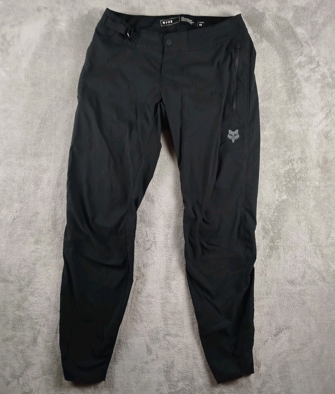 Fox Racing Mens Size 30x29 Ranger Pants Black Tapered Techni