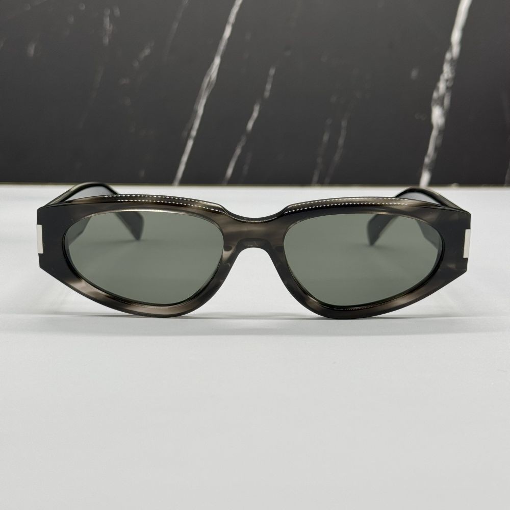 NUOVI OCCHIALI DA SOLE SAINT LAURENT SL618 004 DONNA HAVANA OVAL EYEWEAR SL 618 004