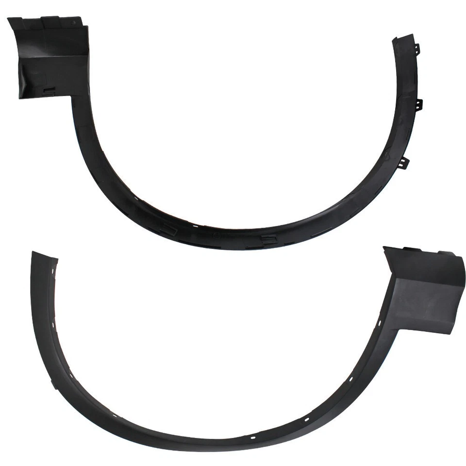 Juego de molduras de guardabarros delantero del lado del conductor y del pasajero para BMW X3 X4 2011-2018 de plástico Foto 4 de 4