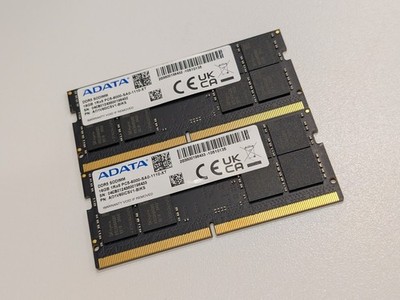 ADATA 32GB 2x16GB DDR5 6000 CL48 SO-DIMM SK Hynix A-Die Laptop Memory