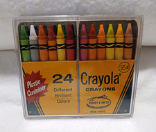 Crayola Crayons 24 Count, Multicolor, Plastic Container, MPN No. 24 P