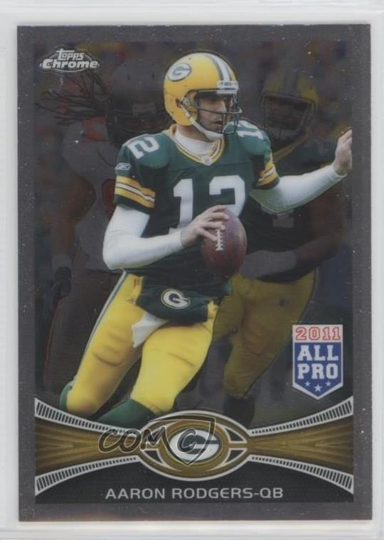 2012 Topps Chrome All-Pro Aaron Rodgers #50 1u6