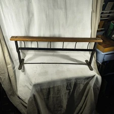 Vintage 24” Butcher Paper Roll Spring Cutter Mercantile General Store