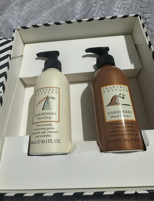 CRABTREE & EVELYN GARDENERS HANDPFLEGE DUO SET Neu im Karton