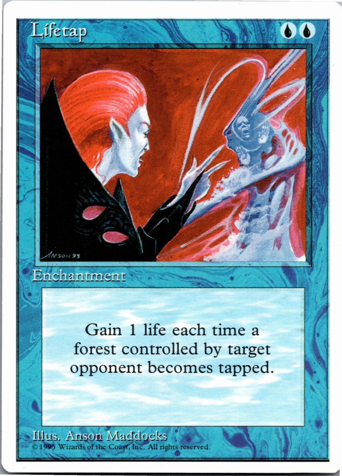 Lifetap - U - MTG: Fourth Edition (4ED - ) 1995 [LP]
