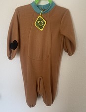 Kids Scooby-Doo Costume Size 2T Brown No Hat Dress Up Play Halloween