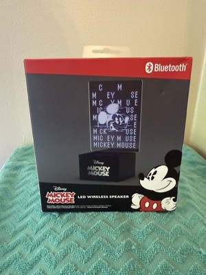 Disney Mickey Mouse LED Wireless Speaker Bluetooth NIB