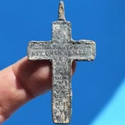 AWESOME ANTIQUE ST THOMAS AQUINAS CROSS RARE 18TH CENTURY MEDAL FOUND