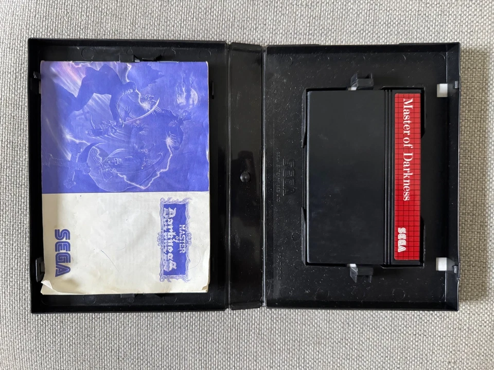 Master System MASTER OF DARKNESS Game Sega PAL REGION FREE **Works in US** - Image 3 of 3