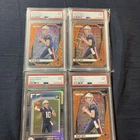 2024 Panini Prizm - Rookies Drake Maye #329 Lazer Prizm (RC) PSA 9 Mint