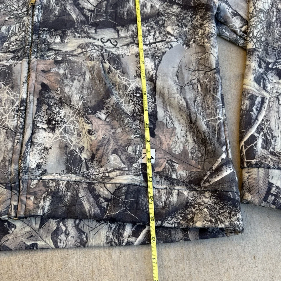 AKIMBO Club Real Tree Edge Camo Hoodie Jacket Men's Size XL Full Zip Hunting USA - Image 3 of 4