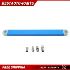 Offset Extension Wrench Set Ratchet Spanner Wrench with 4 Extender Adapter