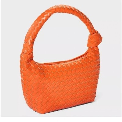 A NEW DAY WOVEN SLOUCHY HOBO SHOULDER WOMENS BAG
