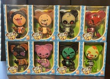 Swear Bears Set Of 8 Bears Vinyl Figure Multicolor Collectible