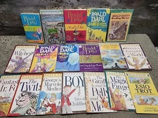 Massive Roald Dahl 18 Book Lot Charlie Chocolate Fac, Witches, Twits, Fox, Boy++